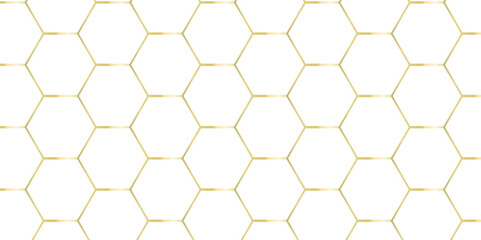 Abstract square digital grid pattern background with hexagons. modern hexagon polygonal technology vector. seamless bright white abstract honeycomb science digital texture background.