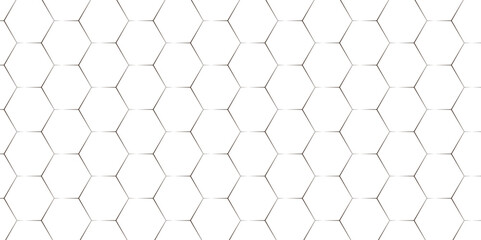 Modern hexagon polygonal technology vector. seamless bright white abstract honeycomb science digital texture background. Abstract square digital grid pattern background with hexagons.