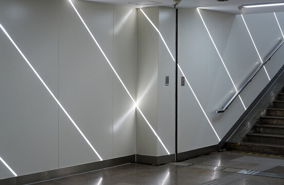 staircase in a modern building