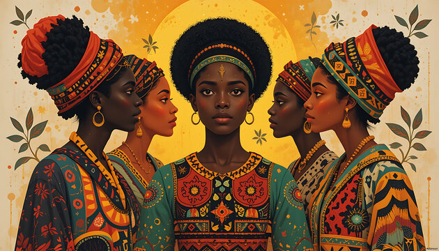 African women strength unity cultural heritage