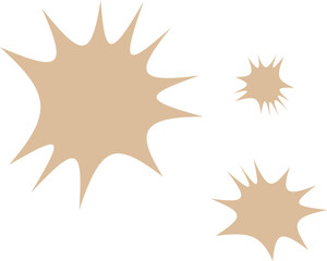 Sparkling Stars Shape Element