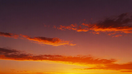 Fototapeta premium Sunset peach gradient background