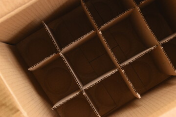 blank beverage cardboard paper crate, recycle material