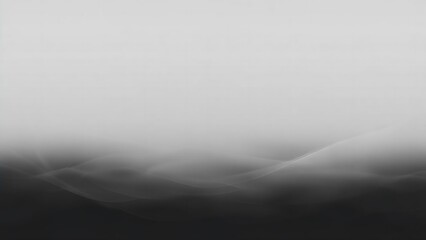 Abstract Smoke Landscape a captivating monochrome art piece depicting ethereal clouds, offering a serene, minimalistic look with evocative shades and textures.