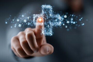 Next-Gen Medical Interface Activated by Human Touch.Generative AI