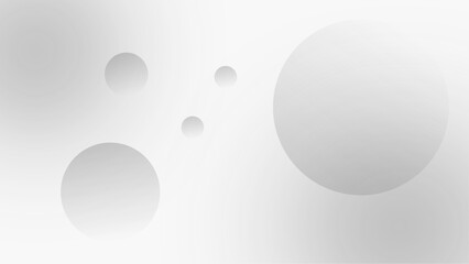 White Bubble Effect on White Background 4K Wallpaper