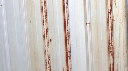 Rustic White Metal Texture with Rust Accents Grunge Background