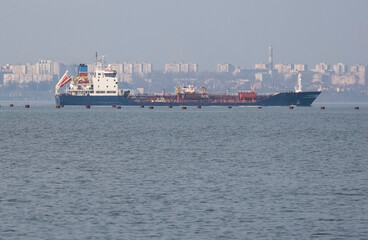 Cargo vessel departs Black Sea port amid Russia's attack on Ukraine