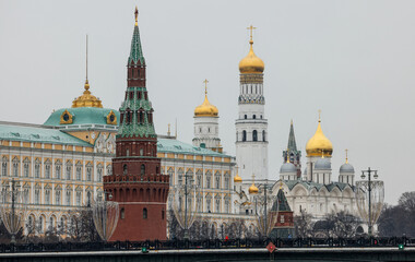 Fototapeta premium Cityscape View of Central Moscow
