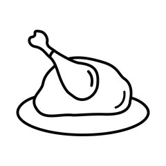Roast Chicken Icon