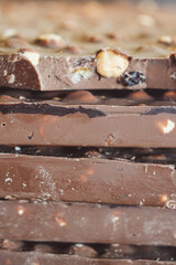 Nutty fruit chocolate bars for added texture