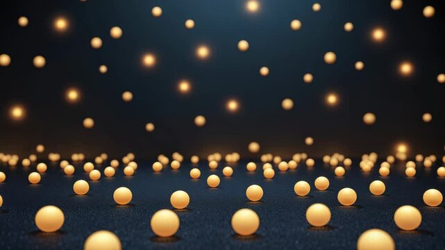 Sleek Dark Backdrop with Tiny Glowing Orb Pattern for Modern Art and Marketing Wallpapers