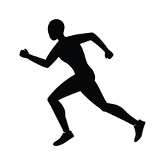 running man silhouette