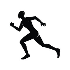 running man silhouette