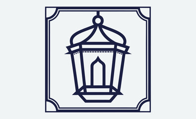 Lantern silhouette icon, Vintage lantern vector, Black lantern graphic, Hanging lamp design, Classic lantern shape