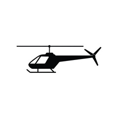 military helicopter vector illustration