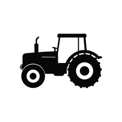 tractor isolated on white background