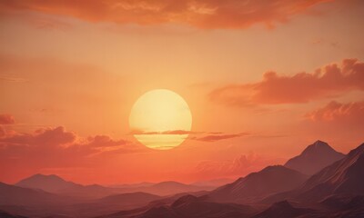 Aged paper texture, vibrant sunset hues, retro style  ,  retro,  pattern