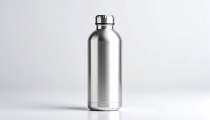 Aluminum Bottle Mockup