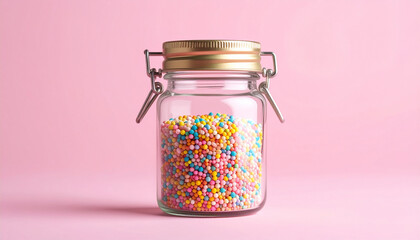 Swing Top Jar Candy Fill