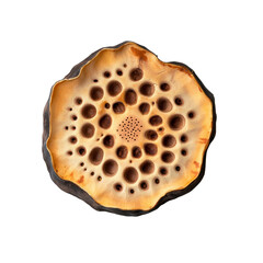 Intricate Detail of Dried Lotus Seed Head