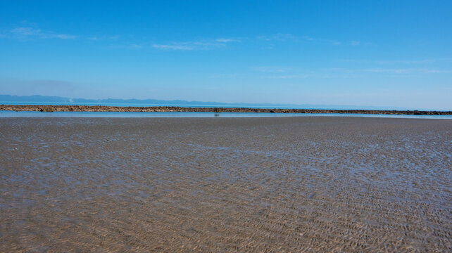 A beautiful landscape view on chera dwip, Saint Martin Island.