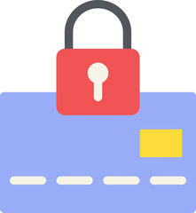 Credit Card Protection Flat Icon