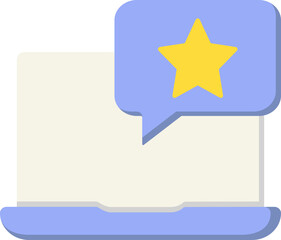 Notebook Review Flat Icon