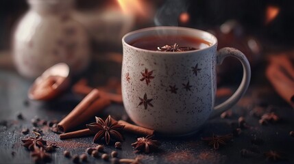 Cozy Hot Chocolate Night: Warm Drink, Sweet Treats, Candlelight
