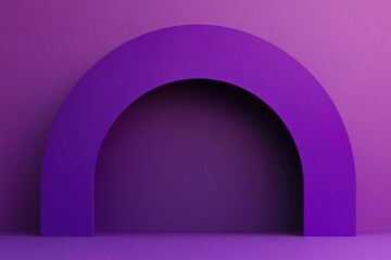 Purple archway backdrop