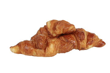 png, croissant isolated on white