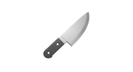 Obraz premium Sharp Kitchen Knife Illustration Sleek Design, Professional Cut
