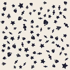 beautiful and aesthetic christmas theme background