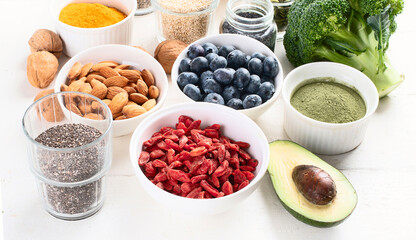 Various superfoods