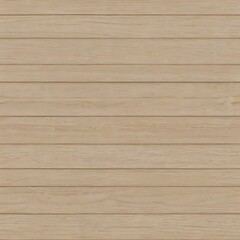 Fototapeta premium Light Beige Horizontal Wood Planks Texture Background,