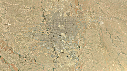 Riyadh City Satelliriyadh, saudi arabia, satellite map, top view, aerial view, city map, middle east, urban landscape, arabian desert, capital city, metropolis, modern city, navigation,te Map Top View