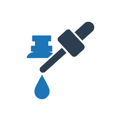 Laboratory Pipette Icon