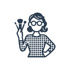 Makeup Artist Professional Icon