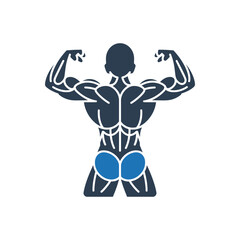 Rear View Physique Icon