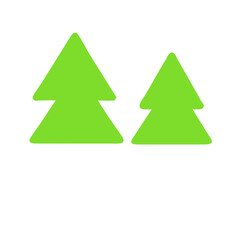 Obraz premium Green tree eco forest