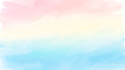 A serene watercolor dreamscape depicting a pastel sunset fade over a tranquil landscape evoking feelings of peace and tranquility ideal for meditation art prints home decor and calming atmospheres.