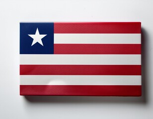 Fototapeta premium flag of Liberia