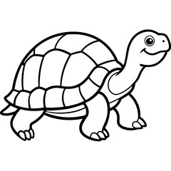 Tortoise Zen  Line Art Design