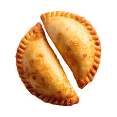 Homemade empanadas featuring a flaky golden pastry crust and a delicious savory filling a traditional Latin American snack or appetizer