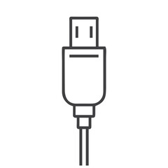 Obraz premium USB Charging Port Icon for Electronics Websites, Device Manuals, and Tech Support Materials