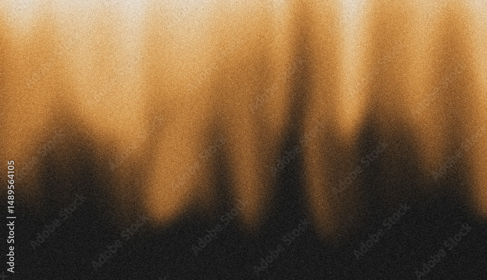 Poster abstract orange and black gradient texture.
