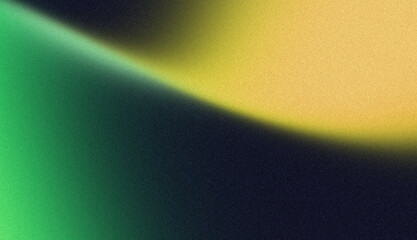 Abstract gradient background with green, yellow, and dark tones.