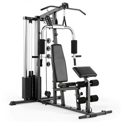Multifunctional workout machine for home gym