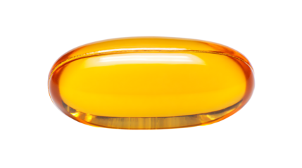 a yellow glass object on a white surface