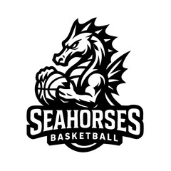 Sea Horse Sport Logo Animal Icon Symbol